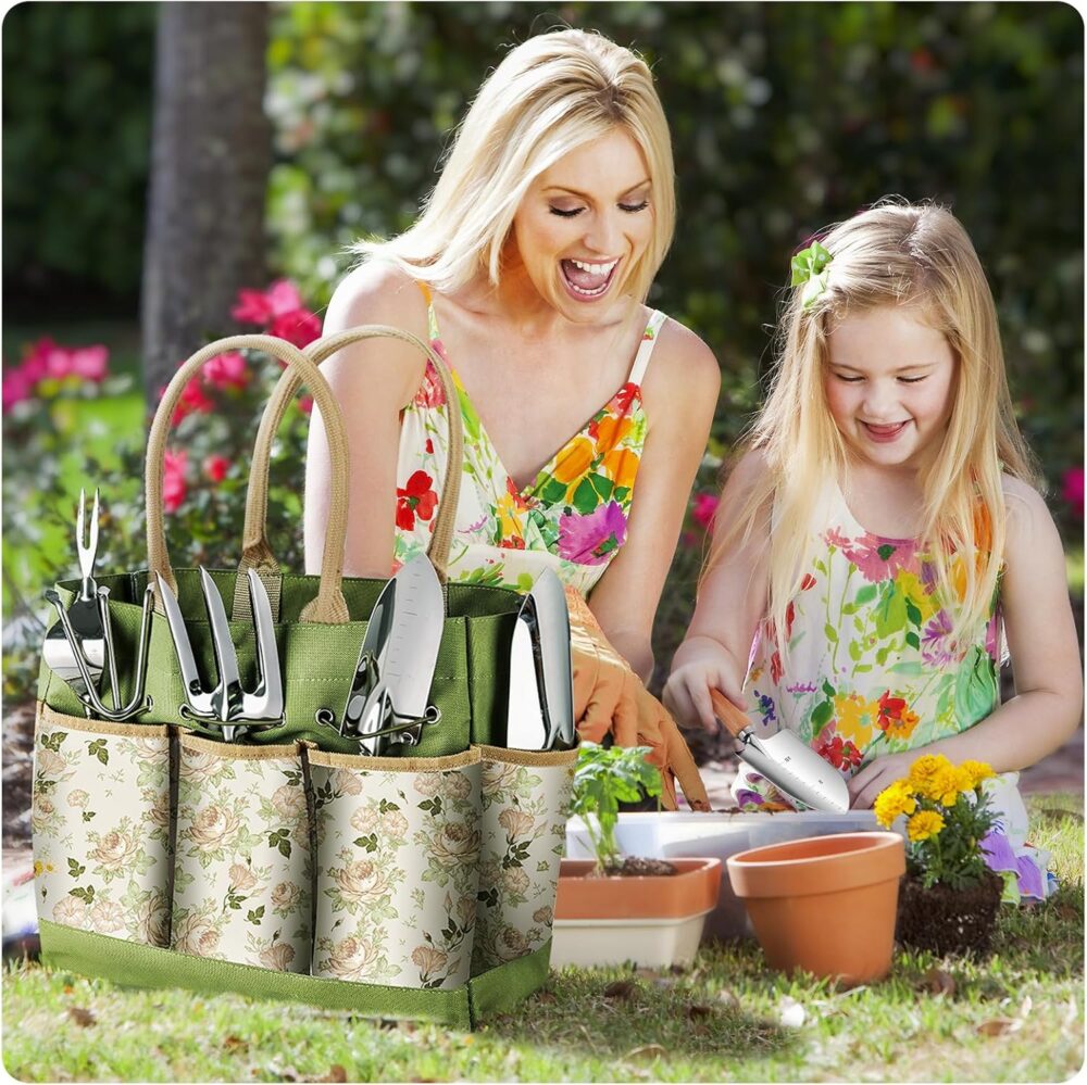 9-Piece Heavy Duty Garden Tool Set - Image 3